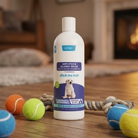 Shampoo médicamenteux pour chiens, élimine les démangeaisons, hydratant, sans savon, non parfumé, anti-démangeaisons pour chiens et chats