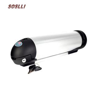 แบตเตอรี่จักรยานไฟฟ้าแบบปล่อยประจุ 24/36/48V 15Ah 20Ah รุ่น Silverfish ทรงกระบอก ลิเธียมไอออน ป้องกันการโจรกรรม สำหรับจักรยานไฟฟ้า ข้ามพรมแดน - Product Image 5