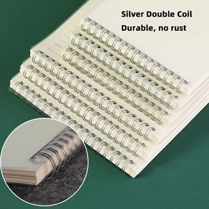 Custom High Quality Personalized Coil <strong>Notebook</strong> Top Flip OPP Cover Diary A5 <strong>Notebooks</strong> for Students - Product Image 3