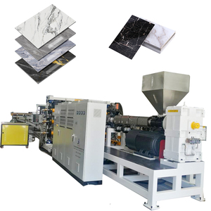 Mesin ekstruder lembar marmer UV <span class=keywords><strong>PVC</strong></span> plastik bersertifikat untuk dekorasi rumah - Product Image 1