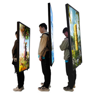 Высококачественный портативный экран светодиодный световой короб, рекламный щит для рюкзака, рекламный дисплей для эффективного продвижения - Product Image 2