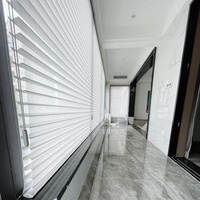 Stores occultants électriques triple couche Zebra Shangrila Sheer modernes personnalisables de fabrication américaine