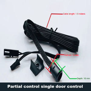 Interruptor de Sensor de Gabinete de Doble Puerta Centralizado, Control de Movimiento IR Sin Contacto para Luces LED de Armario de Cocina, 12-24V - Product Image 3