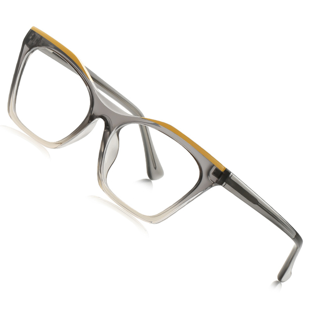 TWOOO LS044 TR90 Oversized Frame Blue Light Blocking Glasses Prescription Optical Frame Office Unisex Glasses Fashionable