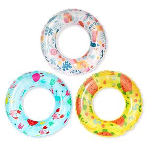 Bouée gonflable colorée pour enfants, sécurisée et sans air, pour piscine, utilisation en eau - Product Image 1