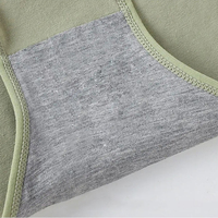 Pantis de Alta Calidad para Uso Diario para Dama, Bragas de Cintura Media, Ropa Interior de Color Sólido para Mujeres y Chicas