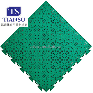 High Quality PP Material Outdoor Basketball Court Floor Mat <strong>3X3</strong> Brick - Product Image 1