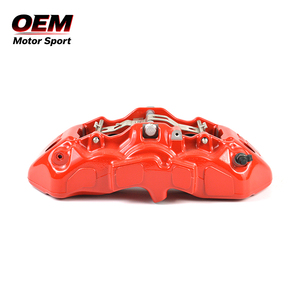 Nuevo Kit de Frenos de Alto Rendimiento OEM MOTOR SPORT de 6 Pistones - Juego Completo de Calibradores Rojos para un Rendimiento de Frenado 50% Mejorado, 1 Año de Garantía - Product Image 3