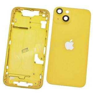Telaio Intermedio con Cover Posteriore per iPhone 14 Giallo - Product Image 1