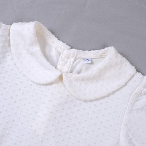 Set di vestiti per neonate appena nate vestiti carini per bambini vestito estivo <span class=keywords><strong>da</strong></span> ragazza con colletto Peter Pan per bambini - Product Image 4