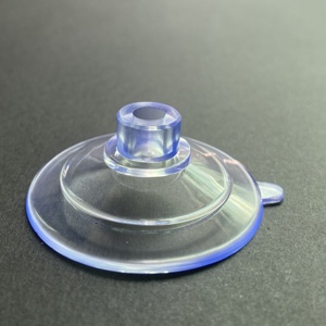 Venta al por mayor de fábrica: Ventosa de silicona transparente de grado industrial con orificio recto, servicio OEM/ODM, EN71-3, Reach/RoHS - Product Image 5