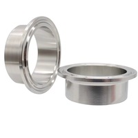 Embout sanitaire en acier inoxydable poli L=21,5 mm à souder