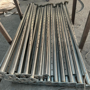 Échafaudages industriels en acier rouge, hauteur 15-22 pieds, haute résistance, matériau Q235, pour usage extérieur en entrepôt - Product Image 3