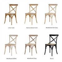 Chaise de banquet royale moderne en bois massif pour événements extérieurs d'hôtel, idéale pour les mariages - Grande Vente