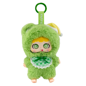 Jopark Odm Dễ Thương Gummy Mặt Lật Mắt Búp Bê Mini Keychain Bộ Sưu Tập Màu Đen Ba Lô Pant Kapi Barbara Búp Bê Keychain Mù Hộp Đồ Chơi - Product Image 4