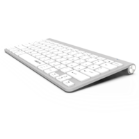 Clavier Ultra-Mince Sans Fil AIKUN BT7000 BT5.0 à Structure Ciseaux, Plug and Play, 2 Piles AAA