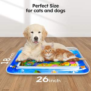 זמייקר חתול חדש מים לחתולים מים מחצלת אנטי-שריטה מעובה חיישן מים לשחק כלבים חתולים - Product Image 3