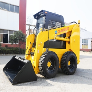 جرافة انزلاقية هيدروليكية بالكامل حاصل على شهادة Ce مع مرفقات - Product Image 5