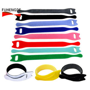 Kabel perekat, nilon 100% sisi ganda untuk tali pengikat penyimpanan kabel Data ramah lingkungan kustom - Product Image 2