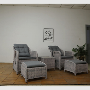 <span class=keywords><strong>Set</strong></span> Divano <span class=keywords><strong>da</strong></span> <span class=keywords><strong>Giardino</strong></span> Moderno a 5 Pezzi <span class=keywords><strong>in</strong></span> Rattan con Meccanismo Idraulico per Pranzi all'Aperto <span class=keywords><strong>e</strong></span> Relax <span class=keywords><strong>in</strong></span> Cortile - Product Image 2