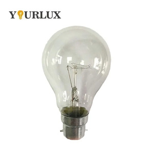 Nhà máy cổ điển Edison đèn A55 A60 A70 110V 220V B22 E27 25W 40W 60W 75W <span class=keywords><strong>100W</strong></span> 150W rõ ràng mờ bóng đèn sợi đốt - Product Image 3
