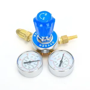 Regulador de presión de latón para dispositivos de medición de oxígeno, acetileno, propano y gas CO2 en aplicaciones industriales - Product Image 2
