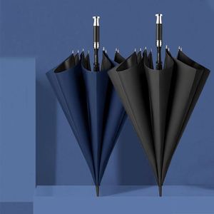 YS Custom Logo Modern All 1 Oversize Promotional Portable UV Coating Automatic <b>Windproof</b> Straight Golf <b>Umbrellas</b> Rain Waterproof - Product Image 6