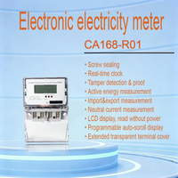 Compteur d'énergie intelligent monophasé Citizens Advice Meters Trio 11 avec suivi des heures de crête et des coûts, prépayé IHD6 pour usage domestique