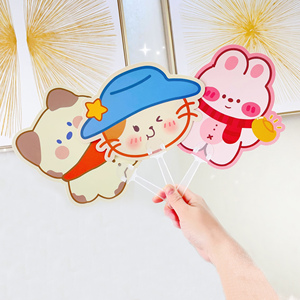 Cá Nhân Hoá Tùy Chỉnh Cmyk In Xách Tay Mini Tay <span class=keywords><strong>Fan</strong></span> Quảng Cáo Nhỏ Nhựa <span class=keywords><strong>Fan</strong></span> Phim Hoạt Hình Phim Hoạt Hình Anime Tùy Chỉnh Kpop PVC <span class=keywords><strong>Fan</strong></span> - Product Image 3