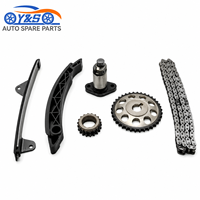 طقم إصلاح توقيت جديد بالكامل مع شداد سلسلة من الفولاذ السبائكي وقضيب توجيه لسيارة BAIC Weiwang M20 1.5L BJ415B 6 قطع