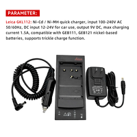 Chargeur de batterie Li-ion multi-emplacements haute efficacité Leica GKL211 GKL112 pour station totale et instrument de topographie GNSS – Chargeur de remplacement