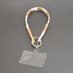 Phổ Silicone điện thoại dây buộc, chống mất điện thoại dây buộc DIY có thể điều chỉnh cổ và dây buộc cổ tay, dây đeo chuỗi điện thoại - Product Image 1