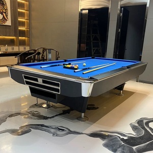 <span class=keywords><strong>Mesa</strong></span> de <span class=keywords><strong>Billar</strong></span> Americana de Madera Maciza con Estructura de Acero, 3 Piezas, Pizarra de 25 mm de Grosor, <span class=keywords><strong>Mesa</strong></span> de <span class=keywords><strong>Billar</strong></span> Tipo Americano de Nueve Bolas - Product Image 2