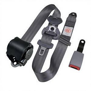 Ceinture de sécurité rétractable à 3 points en acier et polyester R200 Bus, ceinture de sécurité à 2 points pour sièges passagers avec boucle rétractable - Product Image 6