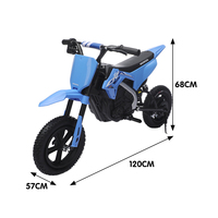 Moto électrique pour enfants sous licence, pneus pneumatiques de 12 pouces, accélérateur rotatif progressif, vitesse maximale de 25 km/h, pour 2 à 4 ans, en plastique