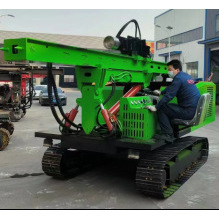 Hydraulic <b>Pile</b> <b>Driver</b> 8 M Piling Height Green Color Fully Hydraulic System For Construction Use - Product Image 2