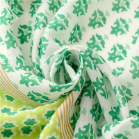 Écharpe fine à imprimé fleur pour femme, foulard musulman, printemps été 2022