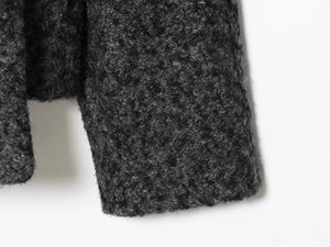 Vêtements pour femmes Automne Nouveau Élégant Polyvalent Écharpe <span class=keywords><strong>Manteau</strong></span> <span class=keywords><strong>court</strong></span> en <span class=keywords><strong>bouclette</strong></span> Veste - Product Image 4