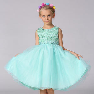 Robe de Princesse pour Filles, Vêtements pour Enfants, Fabrication Chinoise, Collection Fleurie Pengpeng, Idéale pour Mariages - Product Image 1