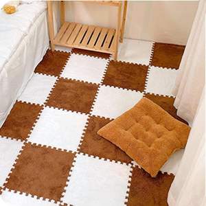 Venta de Fábrica: Alfombras de Espuma EVA Entrelazadas Personalizadas, Tapetes de Rompecabezas, Alfombra Peluda Lavable para Bebés, Alfombra de Juego, Alfombra de Peluche - Product Image 6