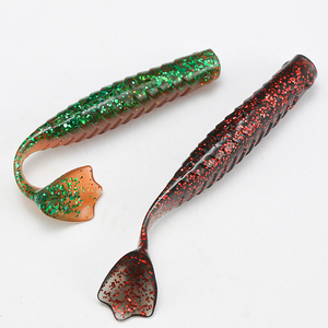 TGD Meilleur lot de 10 <span class=keywords><strong>leurres</strong></span> <span class=keywords><strong>souples</strong></span> de pêche, appâts <span class=keywords><strong>souples</strong></span> à queue de pagaie, coulants, 55mm 65mm, <span class=keywords><strong>pour</strong></span> <span class=keywords><strong>la</strong></span> pêche au bar et à <span class=keywords><strong>la</strong></span> <span class=keywords><strong>truite</strong></span>, <span class=keywords><strong>leurres</strong></span> <span class=keywords><strong>souples</strong></span> en plastique - Product Image 4