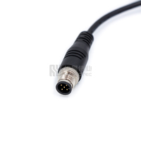 Câble de communication industriel et maritime M12 5P Code A Mâle vers DB9 Femelle