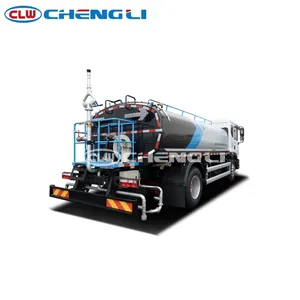 Camion-citerne pulvérisateur Dongfeng 18 tonnes à prix abordable, réservoir d'eau de 10 000 litres, camion de nettoyage routier de 11,13 m³ - Product Image 4