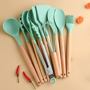 19 PCS Kitchen Useful Gadgets Cooking <b>Tools</b> Set <b>Silicone</b> Kitchen Utensils with Kitchen Knife - Product Image 4