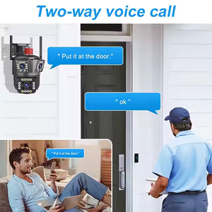 <span class=keywords><strong>Wifi</strong></span> tri-ống Kính PTZ <span class=keywords><strong>camera</strong></span> an ninh 6MP tri-màn hình góc rộng phát hiện chuyển động tự động theo dõi an ninh CCTV <span class=keywords><strong>Camera</strong></span> - Product Image 3