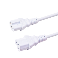 Câble d'alimentation avec prise Nema5-15 américaine et cordon IEC C13 C15, certifié UL, 13A 15A 220V