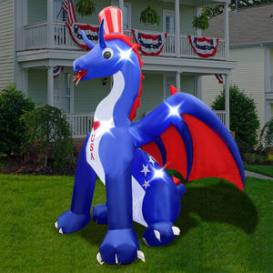 Luces LED del Día <span class=keywords><strong>DE</strong></span> <span class=keywords><strong>LA</strong></span> Independencia Inflable Tío Sam Águila calva Globo <span class=keywords><strong>de</strong></span> nieve <span class=keywords><strong>Arco</strong></span> Carpa Globo Patio interior Decoración al aire libre - Product Image 4
