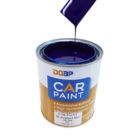 Peinture de finition bleue 2K de qualité supérieure pour voitures, fabriquée par des fabricants de peinture automobile, au prix d'usine