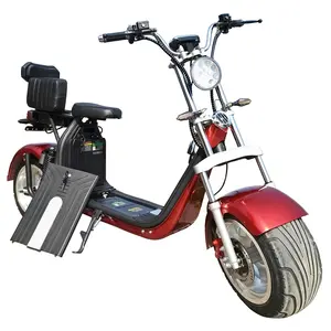 Yetişkinler için yeni stil taşınabilir yüzme tahtası 2 tekerlekli elektrikli Scooter Citycoco Off Road yağ lastik