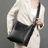 Sac à main rétro en cuir tressé pour femme, vente en gros du fabricant, sac à bandoulière de haute qualité, sac de luxe à porter sous le bras